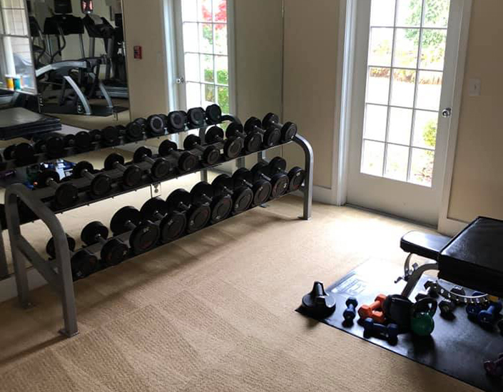 Property Maintenance at a home gym